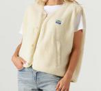 Gilet american vintage maat m teddy creme wit kleurig, Kleding | Dames, Bodywarmers, Ophalen of Verzenden, Nieuw, Maat 38/40 (M)