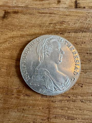 Prachtige Maria Theresa Thaler 1780 zilver munt beschikbaar voor biedingen