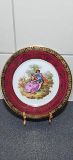 Limoges Porselein Bord - 16,5 cm, Antiek en Kunst, Antiek | Servies compleet, Ophalen of Verzenden