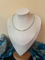 Aquamarijn Akoya zoutwater parel beschermt geluk intuïtie, Blauw, Nieuw, Ophalen of Verzenden, Met edelsteen