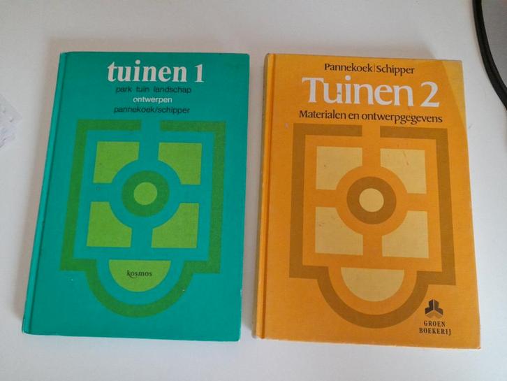 Tuinen 1 & 2 - Pannekoek Schipper - Tuinontwerp, Boeken, Wonen en Tuinieren, Gelezen, Tuinontwerpen, Ophalen of Verzenden