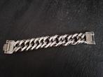 HEREN AS-ARMBAND.  19 cm, Sieraden, Tassen en Uiterlijk, Armbanden, Ophalen of Verzenden, Nieuw, Zilver, Zilver