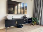 Made TV-meubel 'Haines' - Houtskoolzwart Mangohout 150cm, Huis en Inrichting, Ophalen, Zo goed als nieuw, 25 tot 50 cm, Minder dan 100 cm