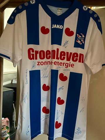Sc Heerenveel shirt handtekeningen beschikbaar voor biedingen