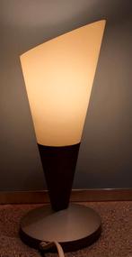 Vintage IKEA wit glazen tafellamp Kryolit., Huis en Inrichting, Lampen | Tafellampen, Gebruikt, Ophalen of Verzenden