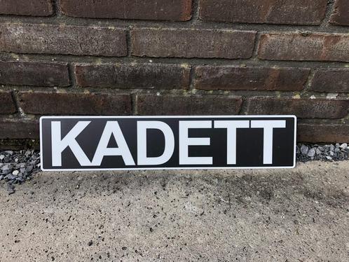 Kentekenplaat Opel Kadett, Auto diversen, Auto-accessoires, Nieuw, Ophalen of Verzenden