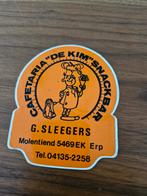 531 Vintage Cafetaria De Kim Snackbar Sticker, Ophalen of Verzenden, Gebruikt