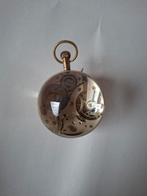 Vintage Zwitsers Glazen Bol Horloge, Ophalen of Verzenden