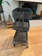 IKEA trolley Raskog grijs  35x45x78 cm, Huis en Inrichting, Ophalen of Verzenden, Zo goed als nieuw