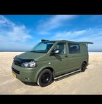Volkswagen Transporter T5 camperbus, Auto's, Voorwielaandrijving, Euro 5, Zwart, Overige bekleding