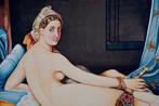 schilderij La grande Odalisque, Ingres,, Antiek en Kunst, Ophalen of Verzenden