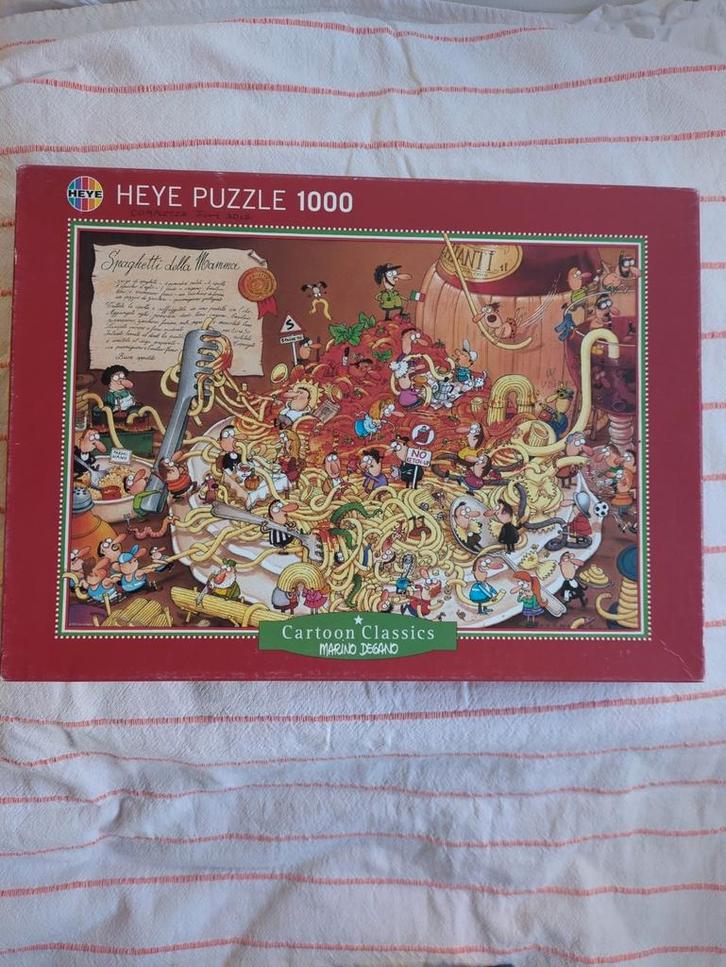 Heye puzzel, Hobby en Vrije tijd, Denksport en Puzzels, Gebruikt, 500 t/m 1500 stukjes, Ophalen of Verzenden