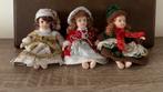 3 kleine vintage porseleinen *Kerst dametjes*, Diversen, Ophalen of Verzenden, Zo goed als nieuw