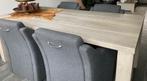 Eettafel licht eiken 2 meter breed, Huis en Inrichting, Tafels | Eettafels, Ophalen, 100 tot 150 cm, Eikenhout, Zo goed als nieuw