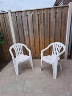 4 kuipstoelen te koop., Ophalen, Gebruikt, Kunststof