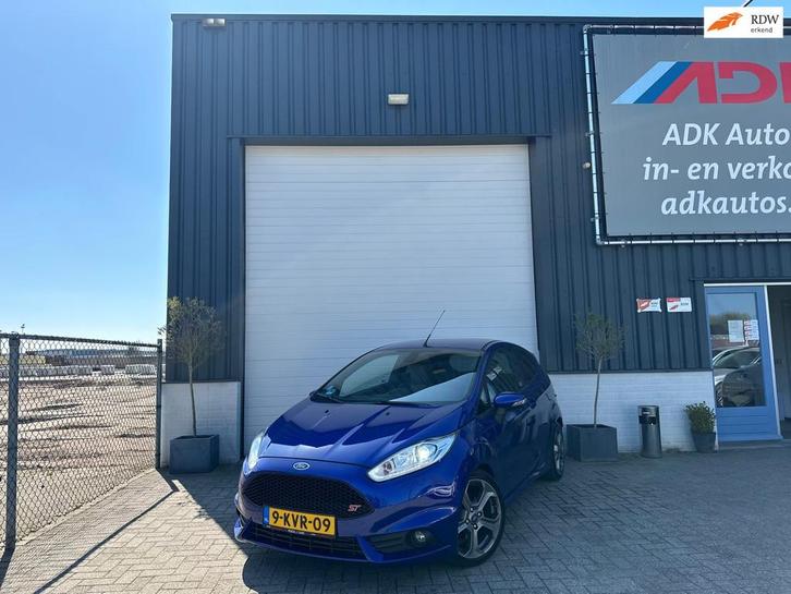 Ford Fiesta 1.6 ST2 CAMERA/STOELVERW/XENON/LEDER/CLIMA/NAVI, Auto's, Ford, Bedrijf, Te koop, Fiësta, ABS, Airbags, Airconditioning