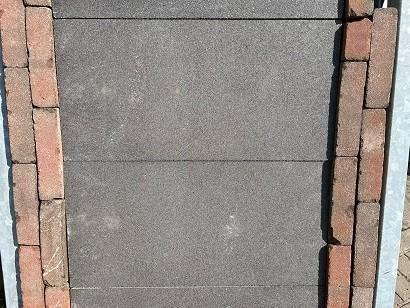 piastrella piatta 60x30x4,7 antracite, Tuin en Terras, Tegels en Klinkers, Nieuw, Terrastegels, Beton, Ophalen of Verzenden