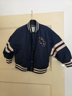 Bomberjack maat 86 blauw met beige., Ophalen of Verzenden, Gebruikt