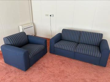 Artifort bank en fauteuil Kho Liang Ie 70’s 120 serie beschikbaar voor biedingen