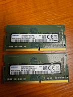 Samsung 2x8GB DDR4 SODIMM RAM, Gebruikt, DDR4, 8 GB, Ophalen of Verzenden