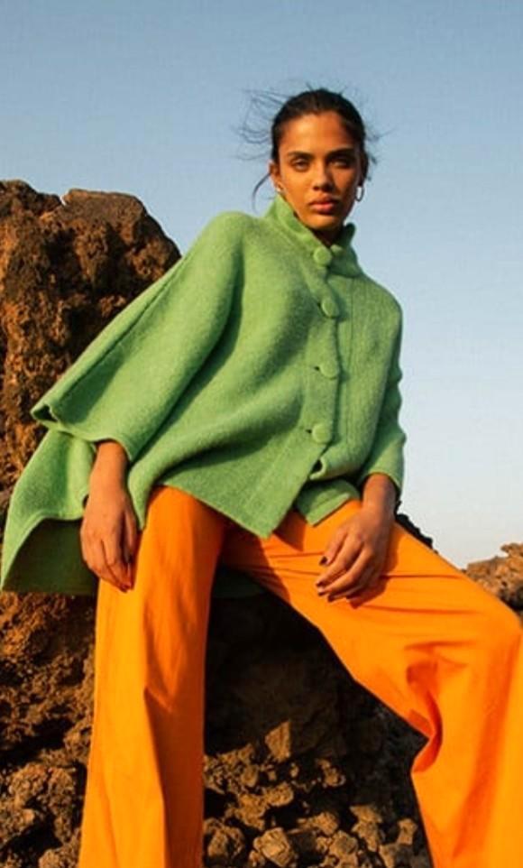 Sea me happy beluga cardigan groen one size xl oversized, Kleding | Dames, Truien en Vesten, Gedragen, Maat 46/48 (XL) of groter