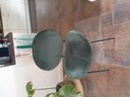 Stoel groen velours, Huis en Inrichting, Stoelen, Ophalen of Verzenden, Zo goed als nieuw, Overige kleuren, Eén
