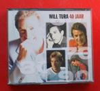 4cd-box Will Tura 40 jaar met Arme Joe + Bye bye love keizer, Ophalen of Verzenden, Gebruikt, Pop
