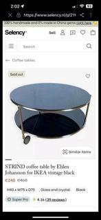 Tafel coffe, Huis en Inrichting, Tafels | Salontafels, Zo goed als nieuw, Minder dan 50 cm, Rechthoekig, 50 tot 100 cm