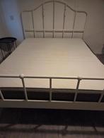 Bed van ikea 160x200 wit, Wit, Tweepersoons, Ophalen of Verzenden, 200 cm