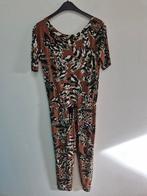 Jump4 - Bruin-groene Vanilia jumpsuit maat L (1), Kleding | Dames, Verzenden, Zo goed als nieuw, Maat 38/40 (M), Bruin