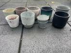 Plantenpotten - Diverse soorten, Ophalen, Gebruikt, Rond, Binnen