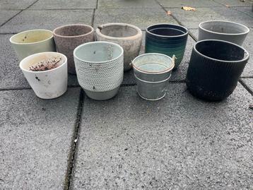 Plantenpotten - Diverse soorten beschikbaar voor biedingen
