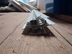 Aansluitprofiel schaduwvoeg 8stuks, Doe-het-zelf en Verbouw, Metalen, Ophalen, Nieuw, IJzer