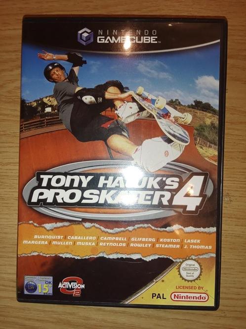 Tony Hawk's Pro Skater 4, Spelcomputers en Games, Games | Nintendo GameCube, Zo goed als nieuw, Sport, 1 speler, Vanaf 12 jaar