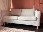 Parup 2 pers bank beige, Huis en Inrichting, Banken | Bankstellen, Ophalen, Zo goed als nieuw, 75 tot 100 cm, Minder dan 150 cm