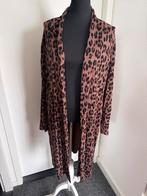 Juffrouw Jansen mooi Lang Vest mt xL panterprint bruin zwart, Ophalen of Verzenden, Zo goed als nieuw, Maat 46/48 (XL) of groter