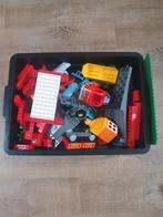 Duplo bouwstenen, boerderij en elektrische trein met rails, Ophalen