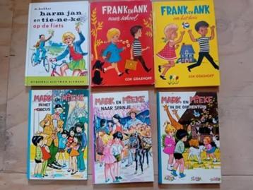 6 boeken Mark en marijke- harm jan en tieneke - frank en ank beschikbaar voor biedingen