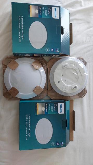 2 Philips LED Plafondlampen - Nieuw in doos! beschikbaar voor biedingen