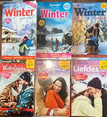 7 x Harlequin winter, oa Lori Foster, RaeAnne Thayne, beschikbaar voor biedingen