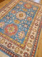 Handgeknoopt oosters tapijt kazak 299x203, Info@SlatsAntiek.nl, Crème, Perzisch, Vof Slats Antiek
