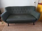 Groen Retro Bankje, Huis en Inrichting, Banken | Bankstellen, Ophalen, Gebruikt, Minder dan 75 cm, 150 tot 200 cm