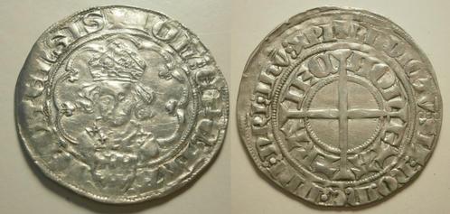 Utrecht Jan van Arkel (1342-1364) Groot ND  (vdCh. 9.2), Postzegels en Munten, Munten | Nederland, Losse munt, Overige waardes