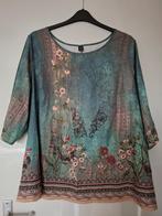 Plus size mooie groene tuniek, Ophalen, Zo goed als nieuw, Maat 46/48 (XL) of groter, Groen