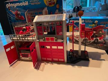 Playmobil brandweer kazerne beschikbaar voor biedingen