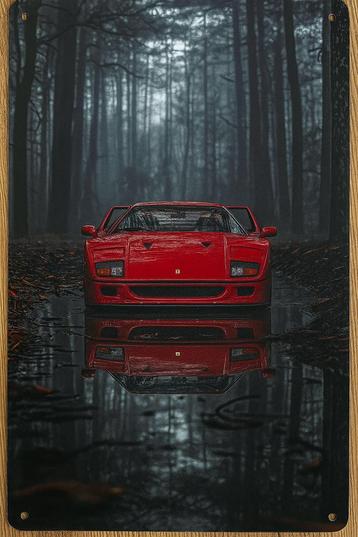 Wandbord Ferrari beschikbaar voor biedingen
