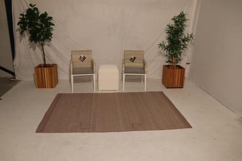 2x 4so stoel met life poefje #75, Tuin en Terras, Tuinsets en Loungesets, Zo goed als nieuw, Loungeset, Overige materialen, 2 zitplaatsen