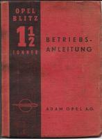 Opel Blitz 1939 Betriebsanleitung Handleiding, Ophalen of Verzenden