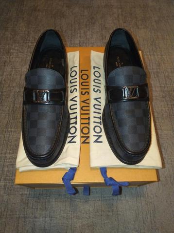 Louis Vuitton schoenen-Major Loafer  1A4OLB graphite colour 