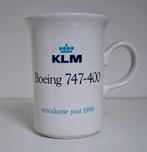 2 KLM bekers Boeing en KLM logo Coll. Item eind J '80 €24,99, Ophalen of Verzenden, Nieuw, Overige typen